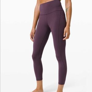 Align with pockets 25” purple thistle